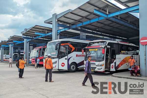 Arus Balik Lebaran, Kedatangan Penumpang AKAP Terminal Arjosari Menurun