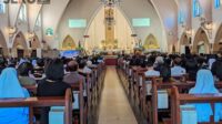 Gereja Katedral Ijen Gelar Misa Arwah Doakan Paus Fransiskus