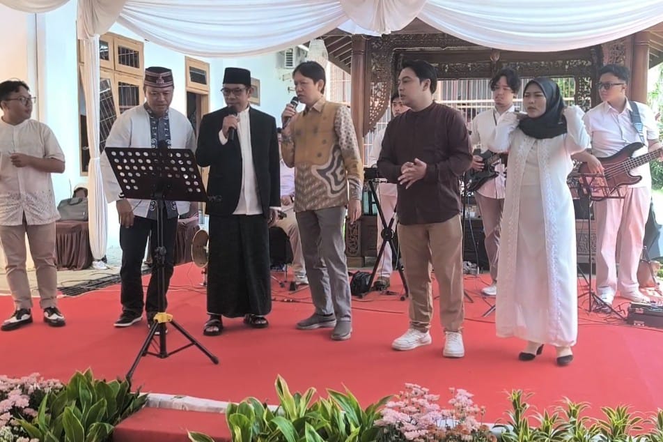 Serunya Open House Lebaran di Rumah Dinas Wali Kota Batu bersama Forkopimda dan Kepala OPD