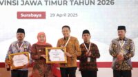 Kota Malang Raih Predikat Pembangunan Daerah Terbaik se-Jawa Timur, Wali Kota Wahyu Terima Penghargaan