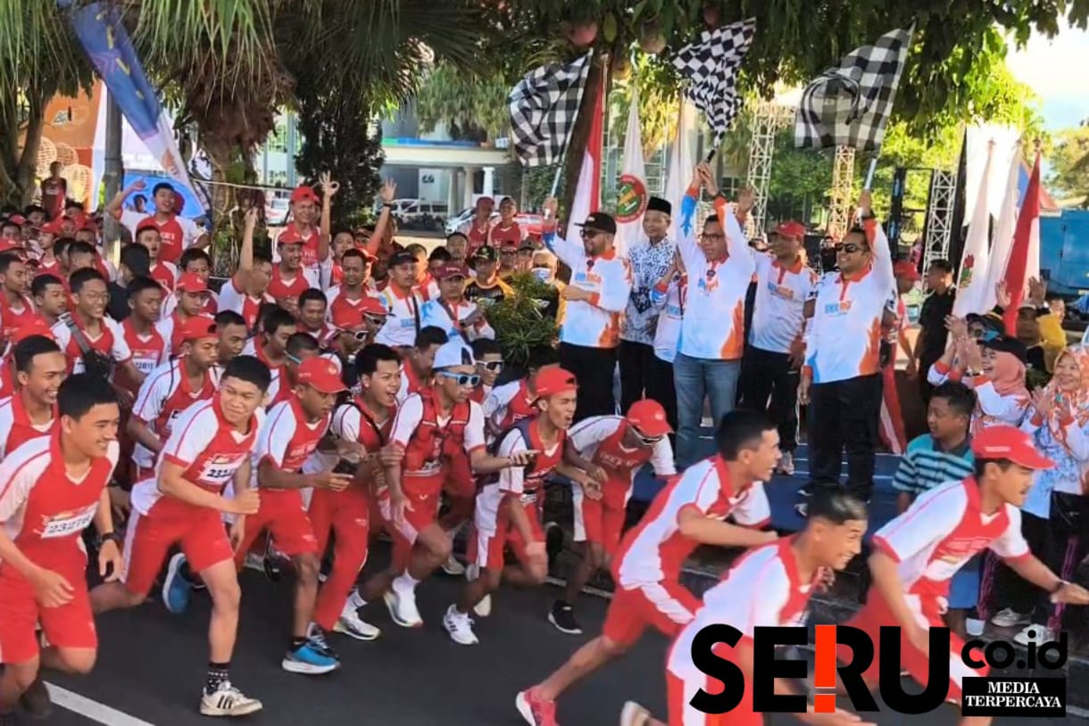 Skariga LebaRUN di Balai Kota Among Tani Berlangsung Seru