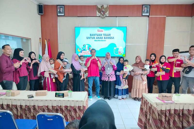 Alfamart Luncurkan Satu Telur Sehari di 26 Kota/Kabupaten Selama 6 Bulan