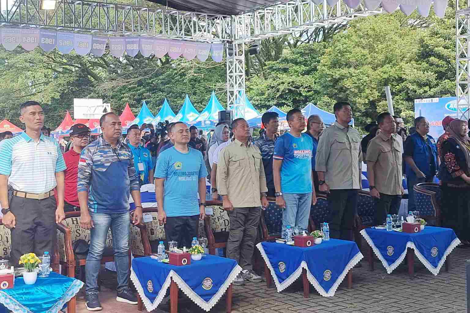 Dandim 0833 Hadiri Karya Bakti dan Baksos Terpadu TNI Angkatan Laut