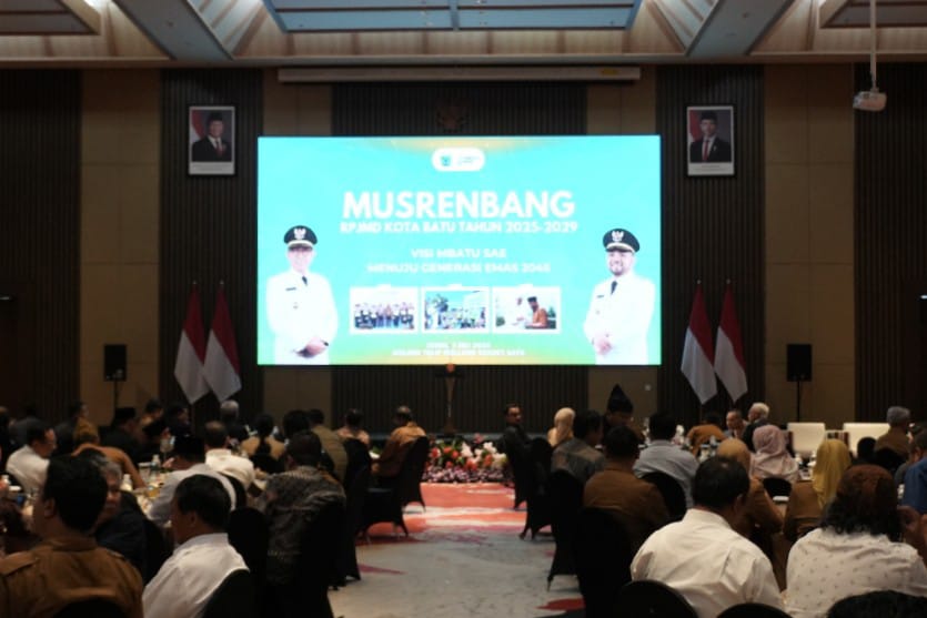 Pemkot Batu Matangkan RPJMD 2025–2029 Menuju Generasi Emas 2045