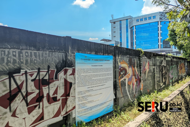 Lahan proyek yang rencananya akan dibangun apartemen oleh Tanrise Property Indonesia di Kota Malang. (ws13)