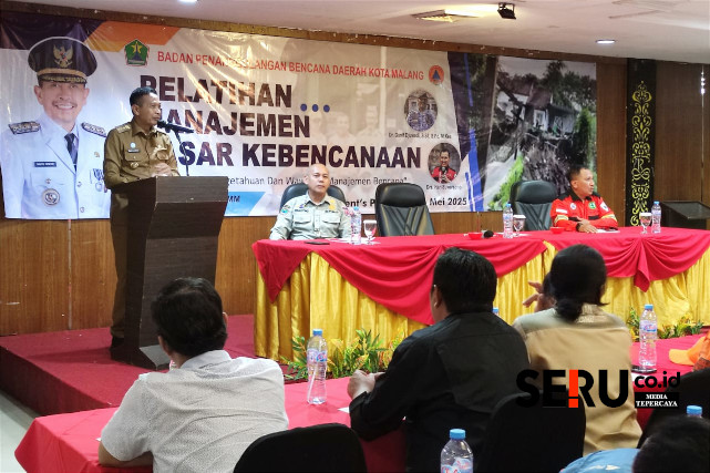 Apresiasi Relawan dan BPBD, Wali Kota Malang: Pentingnya Edukasi Mitigasi Kebencanaan