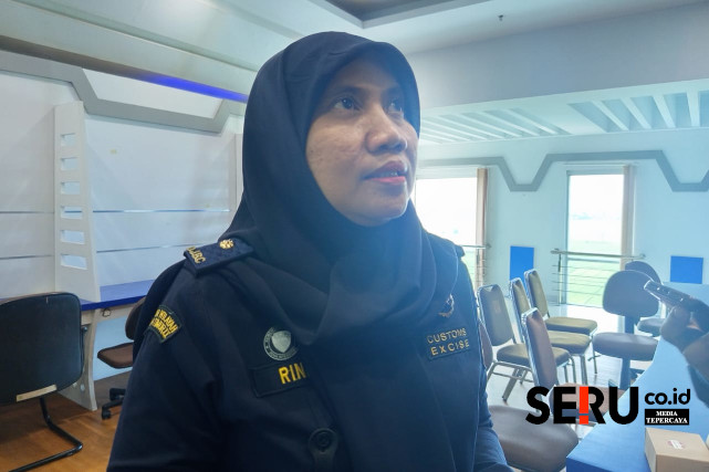 Kepala Seksi Penyuluhan dan Layanan Informasi Kantor Bea Cukai Malang, Dwi Prasetyo Rini. (wul)