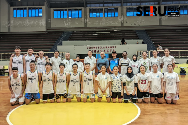 Target Empat Medali Emas, Wali Kota Malang Motivasi Atlet Basket Hadapi Porprov IX Jatim