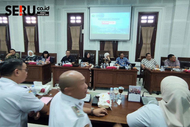 Ketua DPRD dan Komisi A DPRD Kota Malang memimpin dengar pendapat. (rhd)