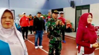 Babinsa Bandungrejosari Dukung Warga Senam Jantung Sehat Rutin