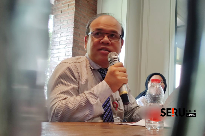 Kepala OJK Malang, Farid Faletehan. (rhd)