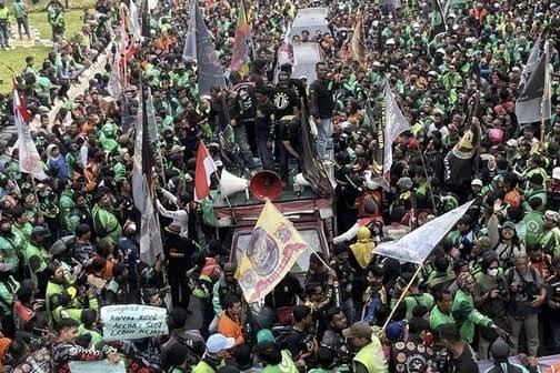 Ribuan Pengemudi Ojol Siap Gelar Aksi dan Off Bid Tuntut Keadilan Potongan Aplikasi