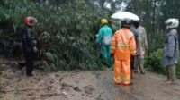 Diguyur Hujan, Tebing di Ngantang Longsor hingga Tutup Badan Jalan