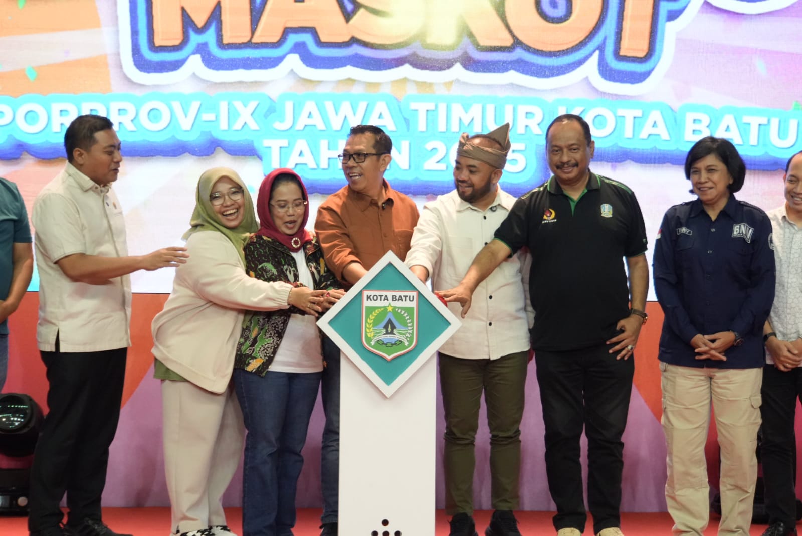 Pemkot Batu Launching Maskot Porprov IX Jatim