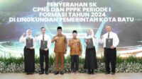 Pesan Wali Kota Batu Kepada Penerima SK CPNS dan PPPK Periode 1