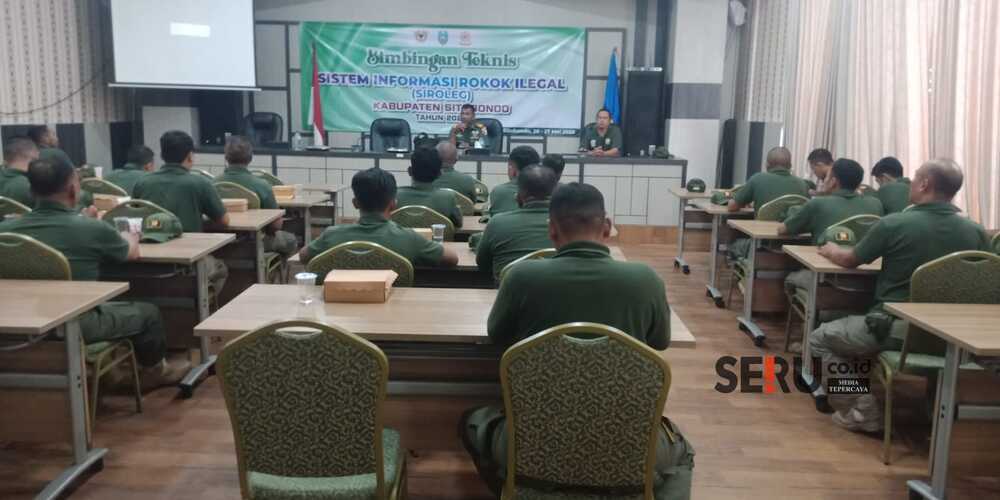 Puluhan Petugas Satpol PP Situbondo Dibekali Bimtek Siroleg untuk Antisipasi Peredaran Rokok Ilegal
