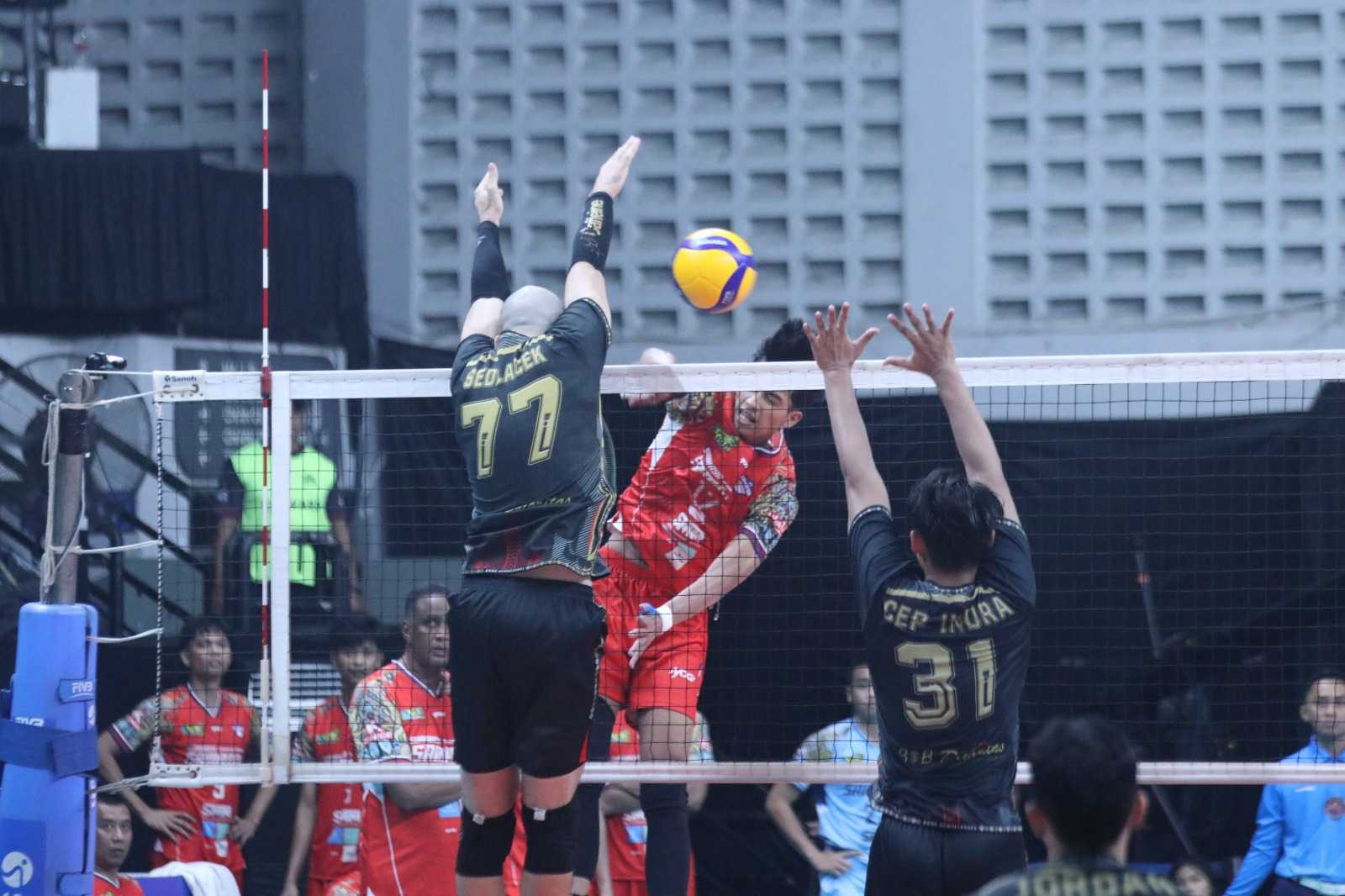 Bank Sumsel Raih Poin Penuh Usai Tumbangkan Samator 3-0