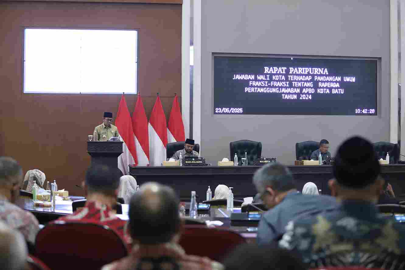 Wali Kota Nurochman Apresiasi Saran Masukan dan Pertimbangan Konstruktif dari DPRD Tentang APBD Batu 2024