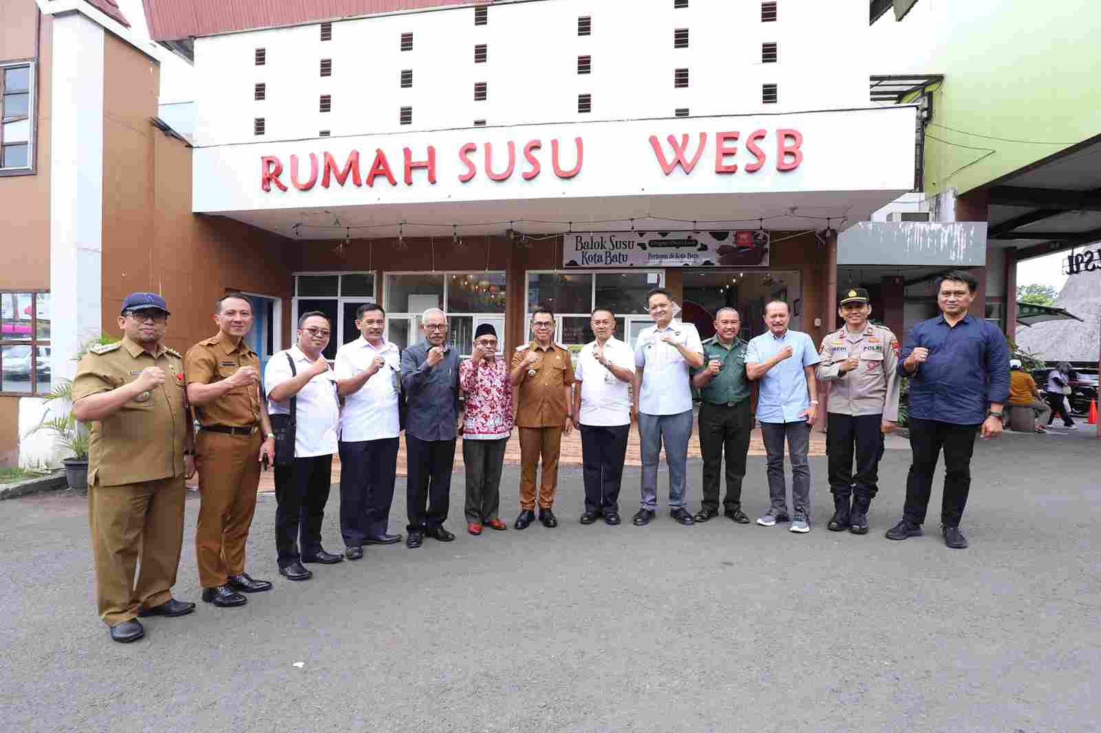 Tim Ahli KSP Pantau Jalannya Program Prioritas Nasional Bidang Ekonomi Kreatif dan UMKM di Kota Batu