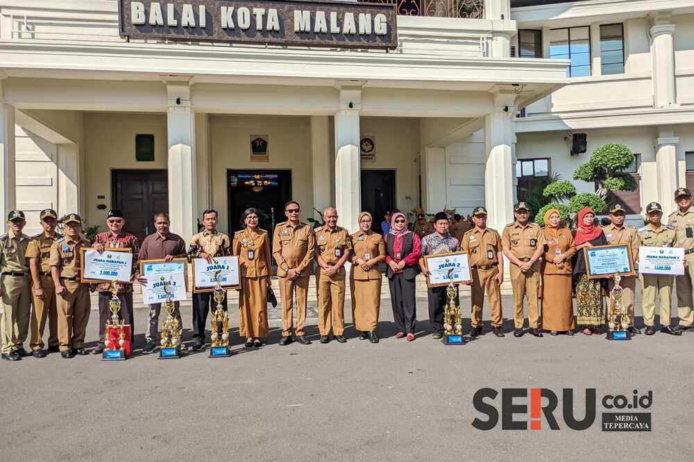 Wali Kota Malang Berikan 5 Penghargaan Kampung Mbois, Ini Daftar Pemenangnya!
