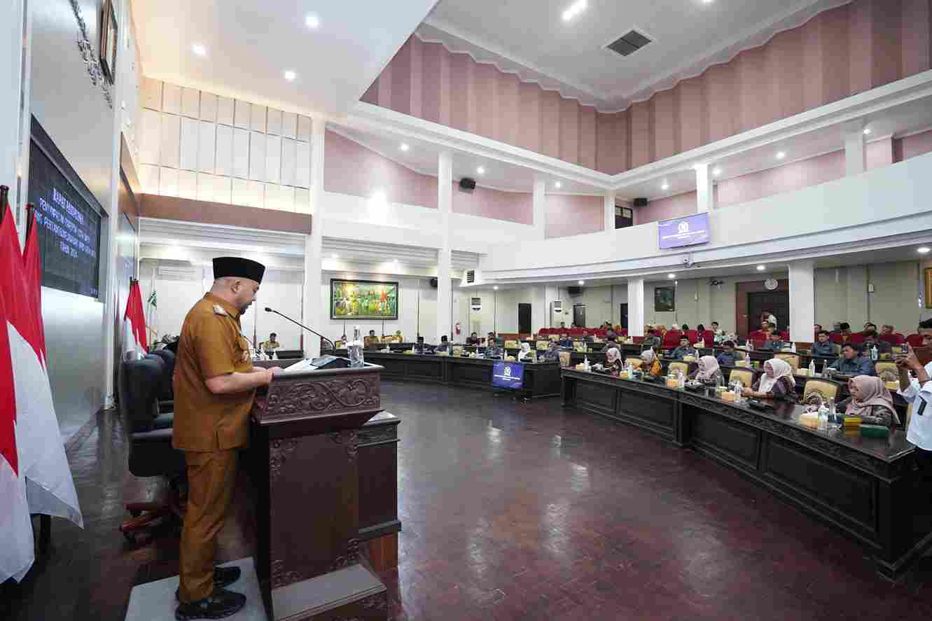 Penyampaian Raperda Kota Batu Tentang Pertanggungjawaban Pelaksanaan APBD Tahun Anggaran 2024