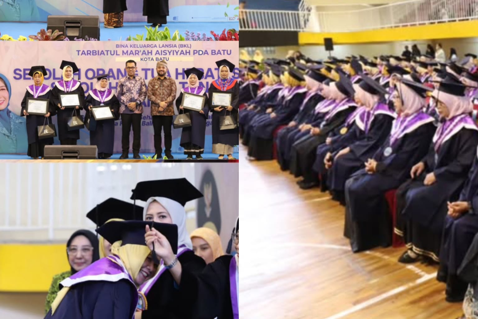 Kepala Daerah Kota Batu Hadiri Wisuda SOTH dan Selantang Angkatan II PD Aisyiyah Batu