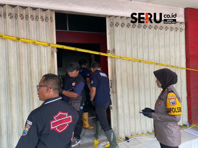 Pasca Kebakaran Bank Jatim di Jember, Tim Forensik Polda Jatim Lakukan Penyelidikan
