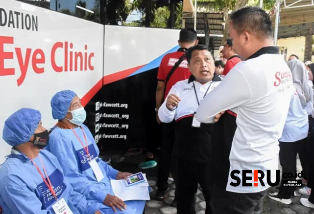 Pasien Operasi Mata Katarak Membludak, Mas Rio Minta Kegiatan Selanjutnya Dibagi Tiga Titik