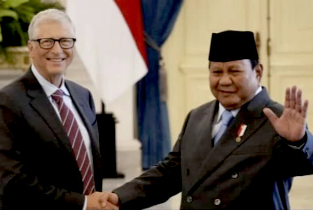 Indonesia Jadi Lokasi Uji Coba Vaksin TBC, Prabowo Siapkan Penghargaan bagi Bill Gates