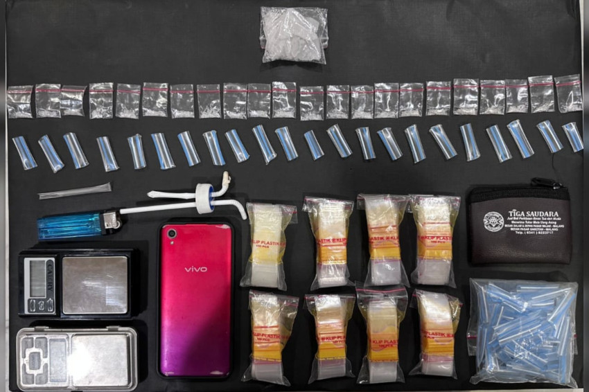 Pengedar Sabu 24,48 Gram di Wajak Diringkus Polisi