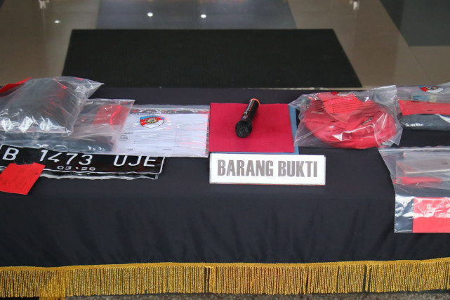 Barang bukti penculikan yang diamankan polisi. (ist)