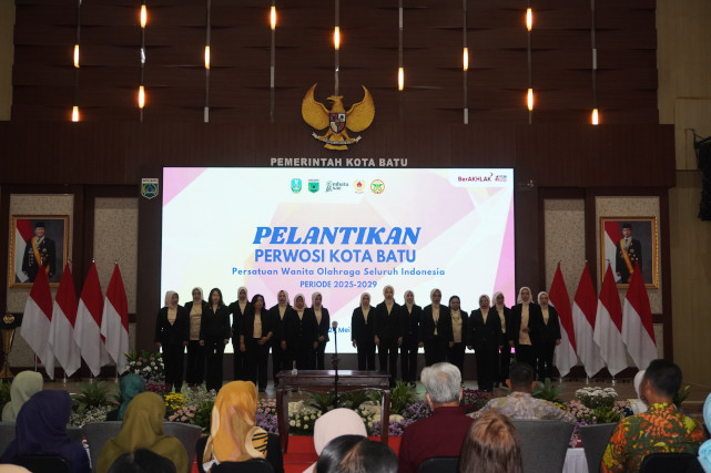 Pengurus Perwosi Kota Batu Resmi Dilantik
