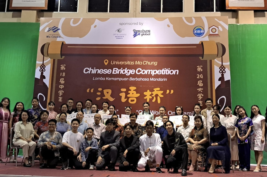 Universitas Ma Chung Sukses Gelar Kompetisi Bergengsi Chinese Bridge 2025