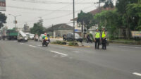 Pengendara Motor Tabrak Truk Menyeberang Satu Orang Meninggal