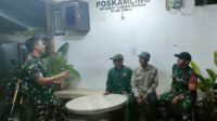 Babinsa Bareng Patroli Dialogis Jaga Kondusivitas Wilayah