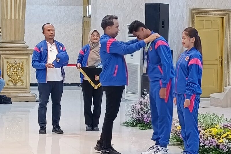 Bupati Fawait Lepas Keberangkatan Atlet Jember ke Porprov IX Jatim 2025