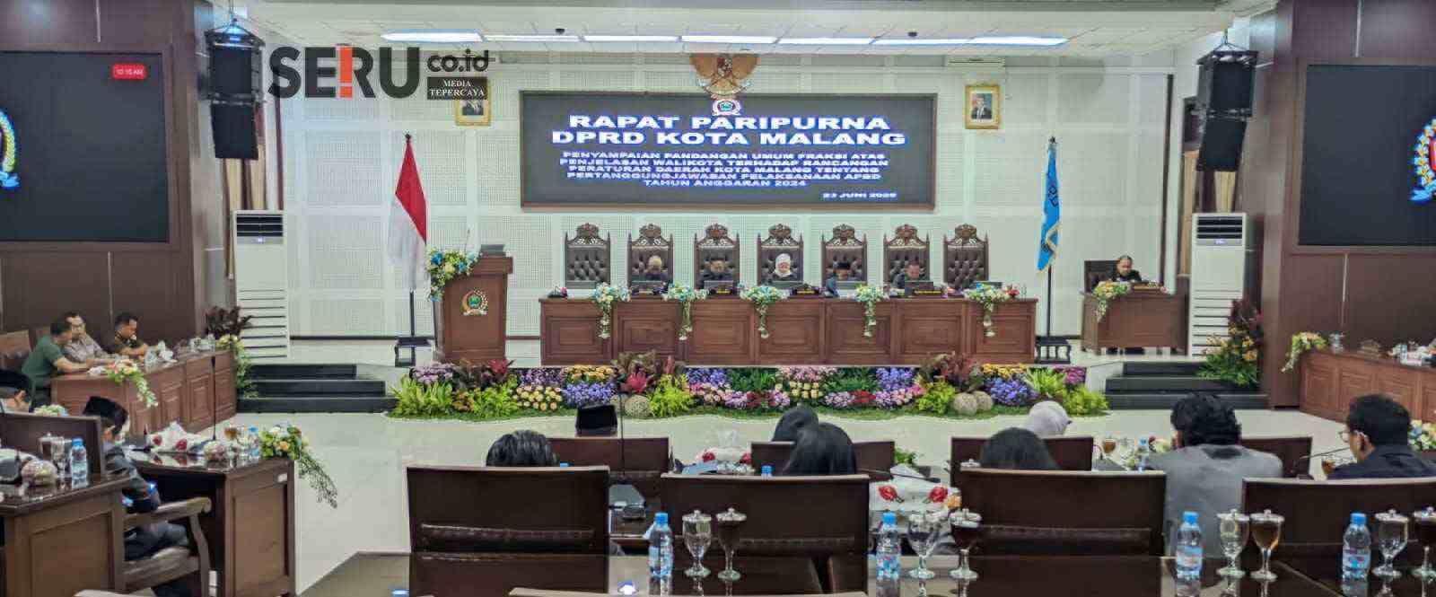 Fraksi DPRD Soroti Realisasi Pendapatan dan Belanja, Wali Kota Malang Ungkap Hambatan Regulasi
