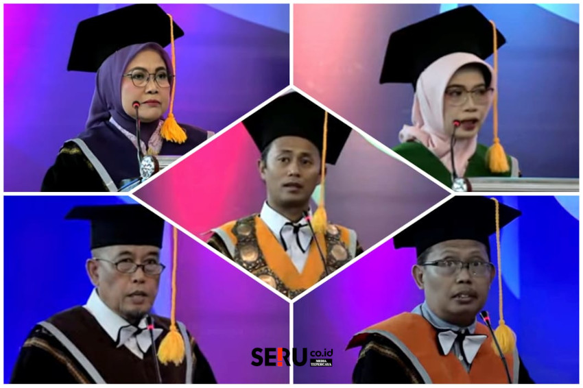 Polinema Kukuhkan Lima Guru Besar Berbagai Bidang Kepakaran