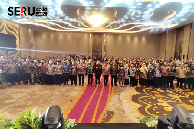 Foto bersama para peserta Sekartaji X Festival Bromo 2025. (rhd)