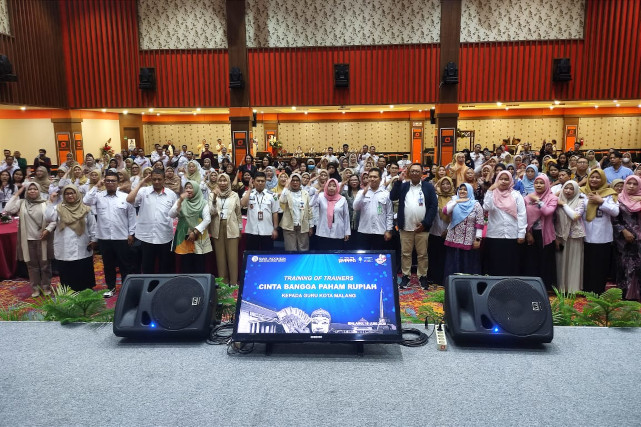 Bank Indonesia ToT CBP Rupiah Guru SD SMP SMA se-Kota Malang