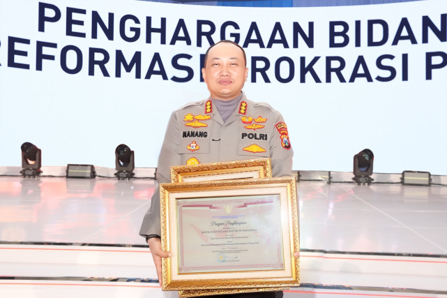 Polresta Malang Kota Dikado Tiga Penghargaan dari Kapolri dan KemenPANRB