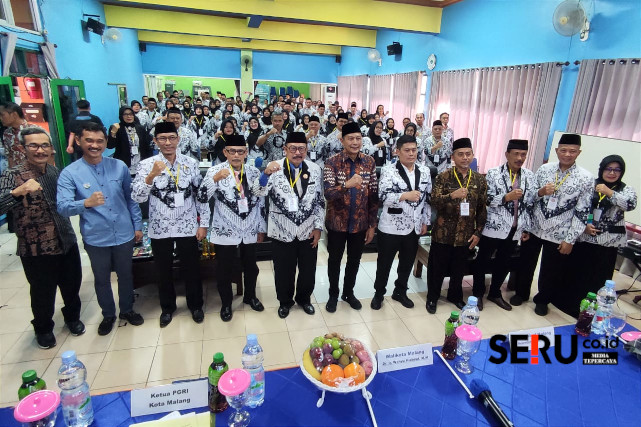 Wali Kota Malang Gandeng PGRI Kota Malang Kolaborasi Wujudkan Ngalam Pintar