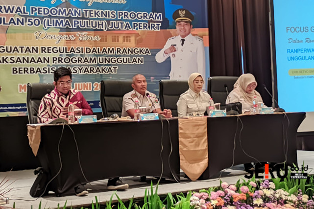 Pemkot Malang Gelar FGD Godok Ranperwal Program Rp50 Juta per RT