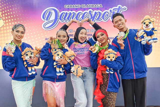 Istimewa! Cabor Dancesport Jember Borong 7 Medali Porprov IX Jatim 2025