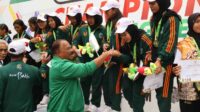 Tim Arung Jeram Putri Kota Batu Persembahkan Medali Emas Porprov IX Jatim 2025