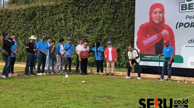 Ketua Pergatsi Jatim Buka Kejuaraan Cabor Gateball Porprov IX Jatim 2025 di Kusuma Agro Kota Batu
