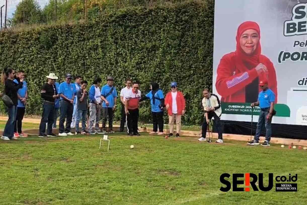 Ketua Pergatsi Jatim Buka Kejuaraan Cabor Gateball Porprov IX Jatim 2025 di Kusuma Agro Kota Batu