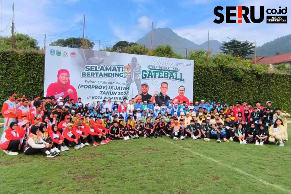 Ketua Pergatsi Jatim Buka Kejuaraan Cabor Gateball Porprov IX Jatim 2025 di Kusuma Agro Kota Batu