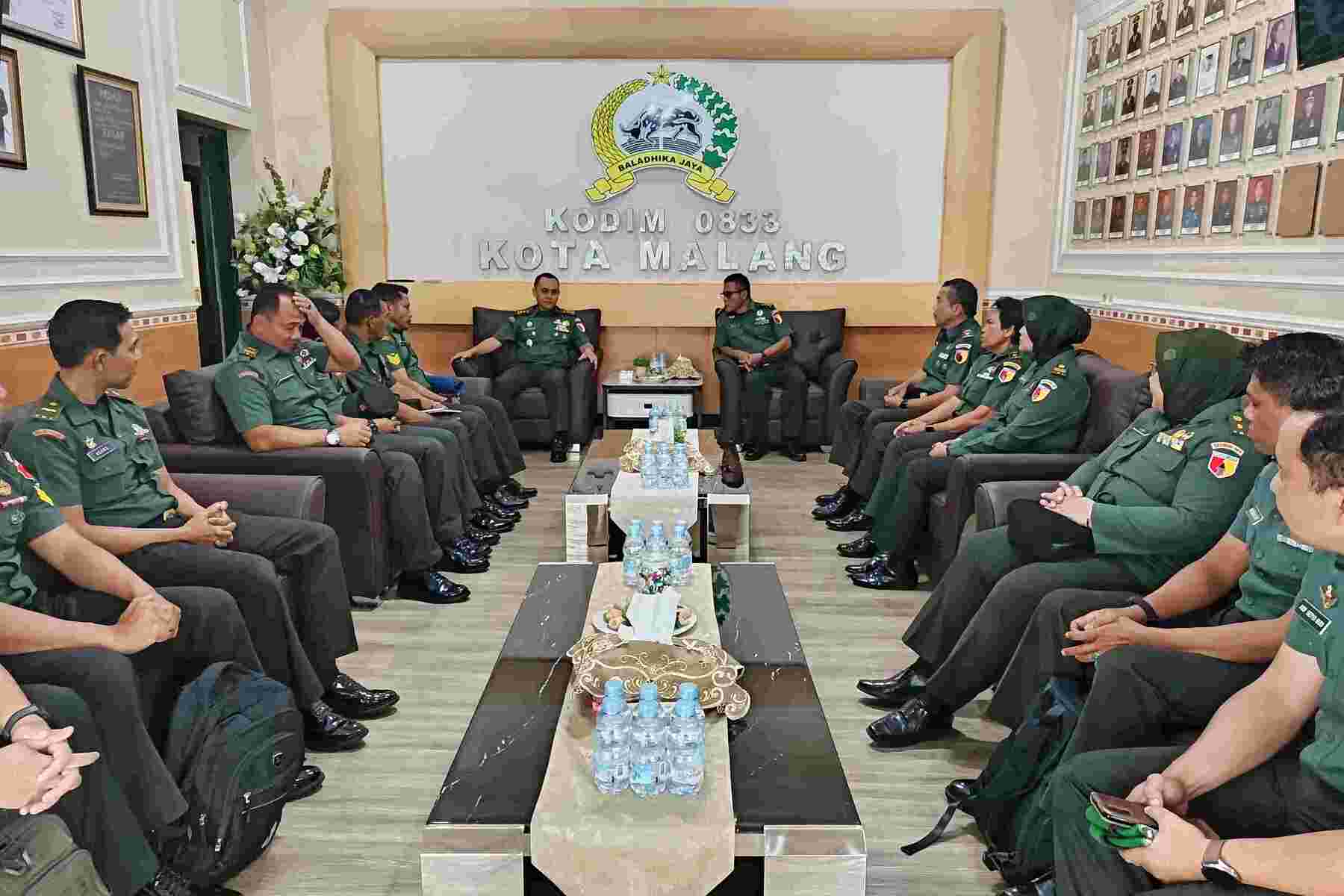 Kodim 0833 Terima Kunjungan Tim Verifikasi Korem 083/Bdj