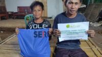Komunitas Buka Tangan Berbagi Sembako untuk Anak Yatim di Desa Glingseran